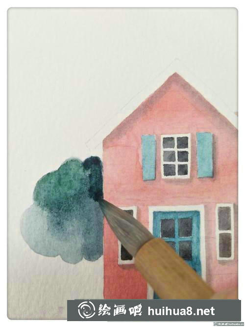 小房子插画
