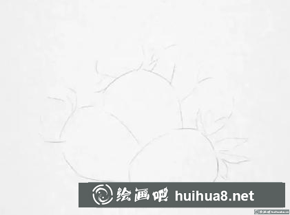 素描画草莓