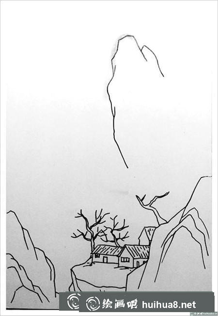 钢笔画教程