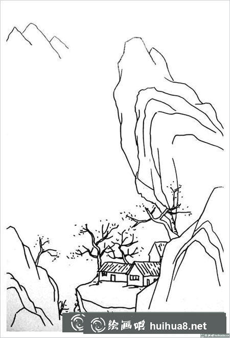 钢笔画教程