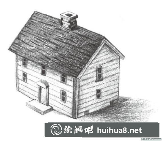 如何绘制小木屋