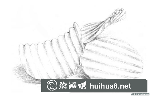 怎么画薯片