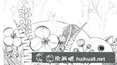 钢笔画