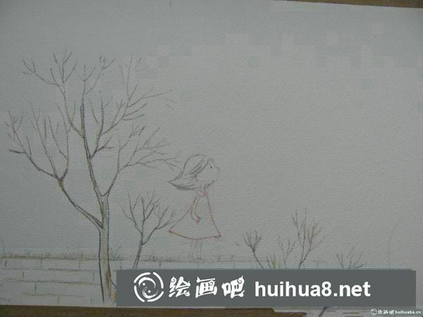 春天来咯插画