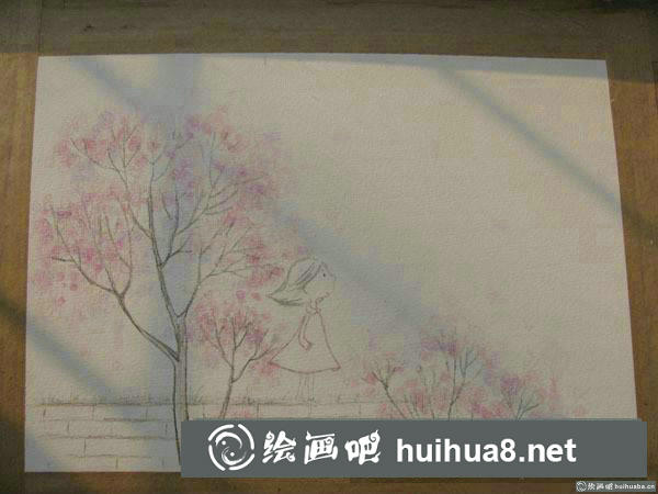 春天来咯插画