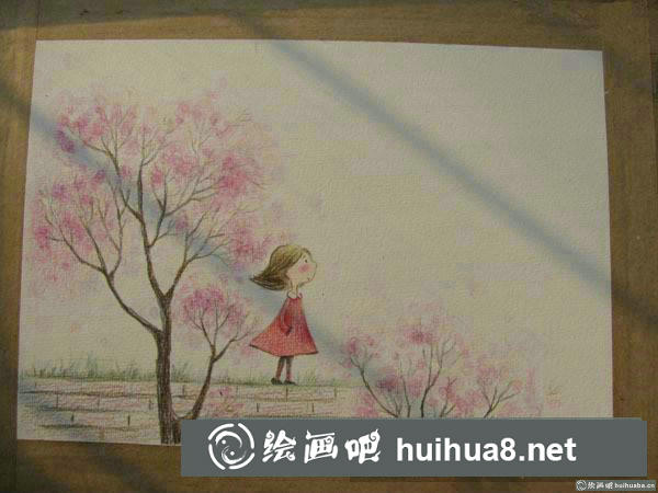 春天来咯插画