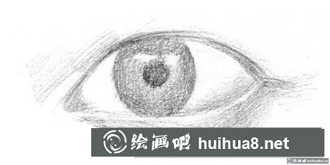 素描画眼睛