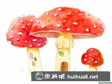 蘑菇屋插画