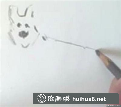 素描教程：怎么画狗