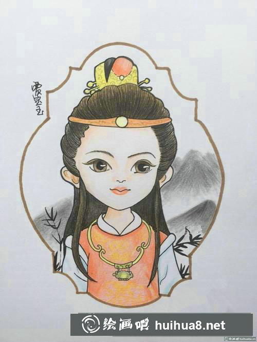 Q版贾宝玉插画