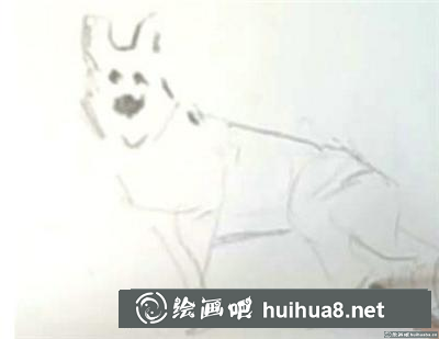素描教程：怎么画狗