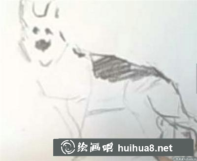 素描教程：怎么画狗