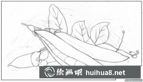 彩铅画草莓 彩铅画草莓