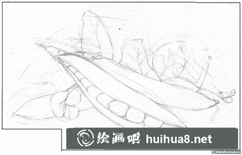 彩铅画草莓 彩铅画草莓