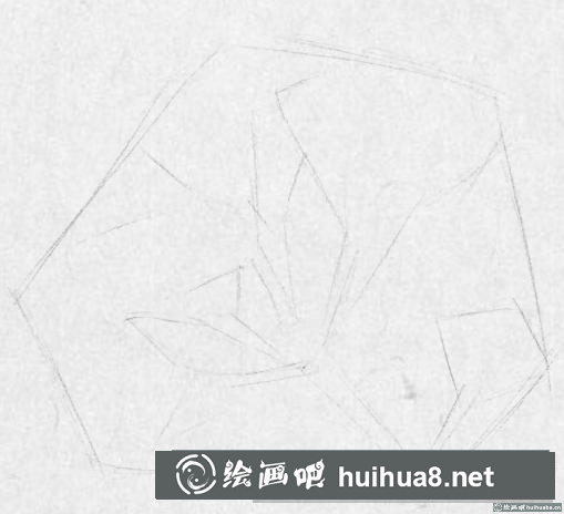 钢笔画银杏叶