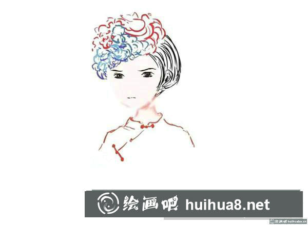 Q版《河神》小神婆插画 Q版《河神》小神婆插画