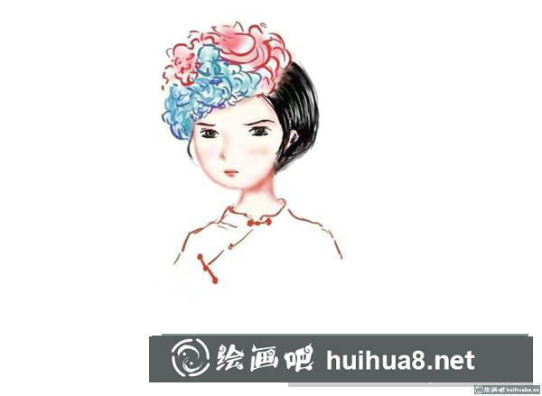 Q版《河神》小神婆插画 Q版《河神》小神婆插画
