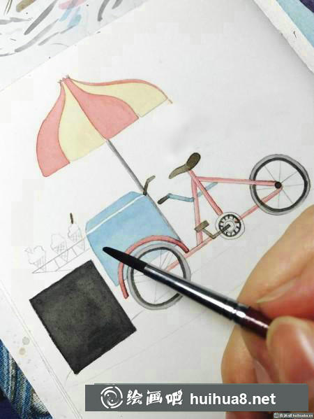 插画步骤二