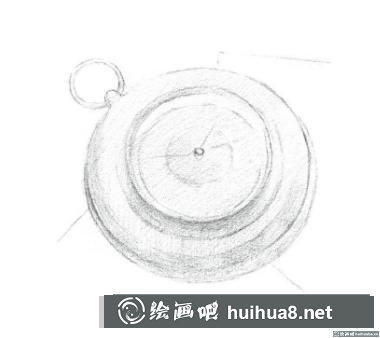 怎么画怀表