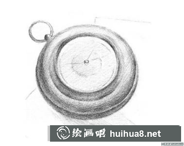 怎么画怀表