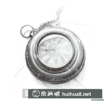 怎么画怀表