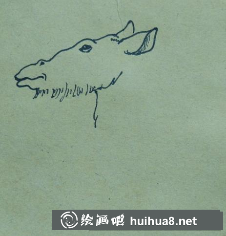 骆驼的画法