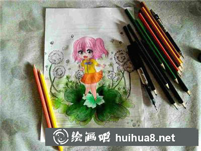 人物彩铅 人物彩铅