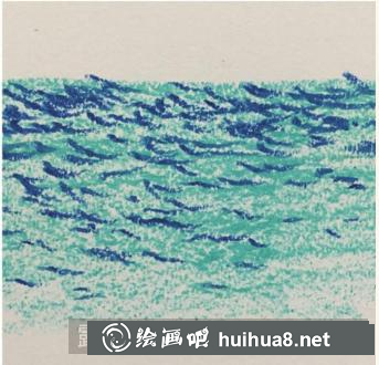 儿童画大海