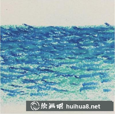 儿童画大海