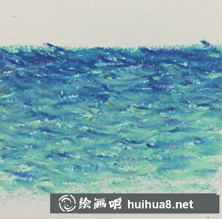 儿童画大海