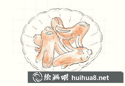 小香肠儿童画