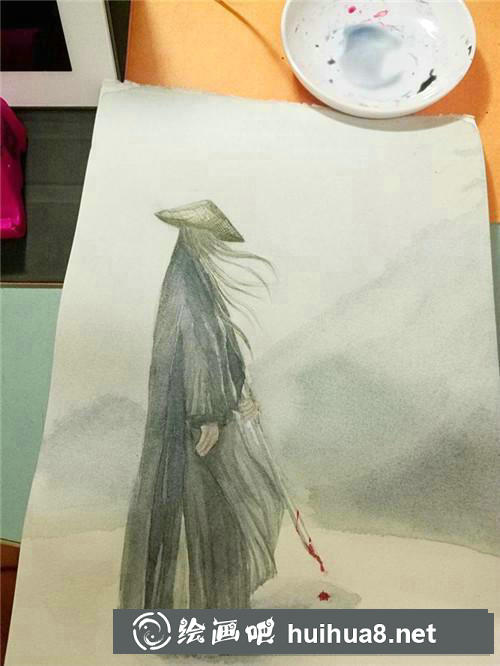 大侠水彩画