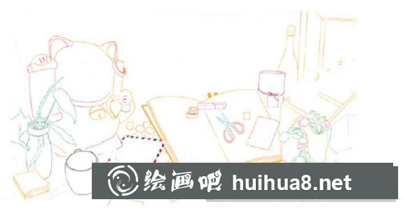 怎么画旅行纪念品