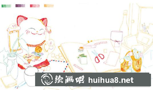 怎么画旅行纪念品