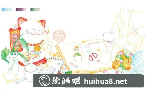 怎么画旅行纪念品
