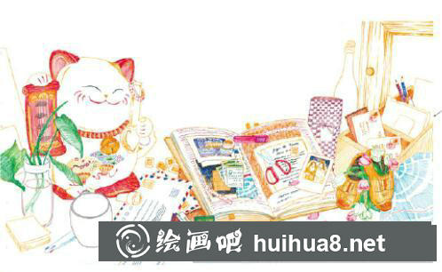 怎么画旅行纪念品