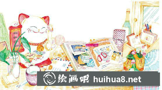 怎么画旅行纪念品