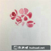 水彩画桃花教程分享
