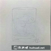 水彩画教程画古典鸡尾酒