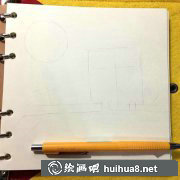 猫咪头鹰插画教学步骤