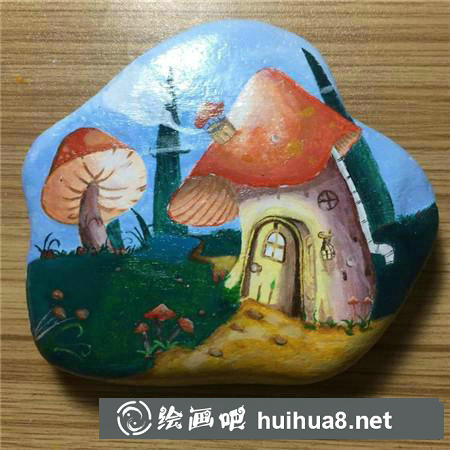 丙烯画教程
