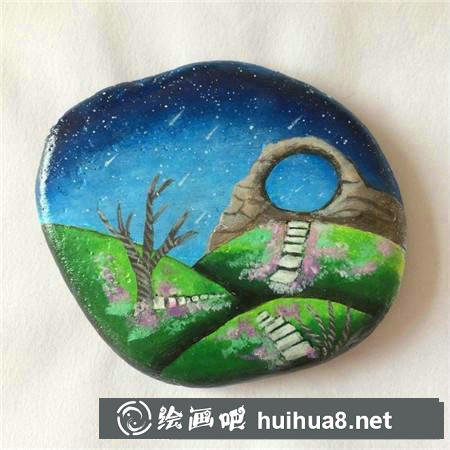 丙烯画教程