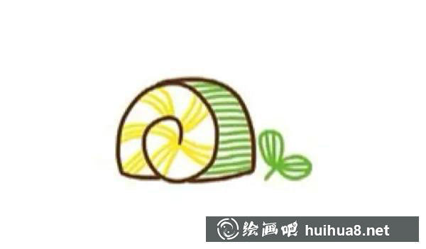面包简笔画教程 面包简笔画教程
