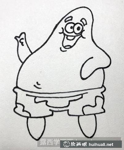 派大星简笔画