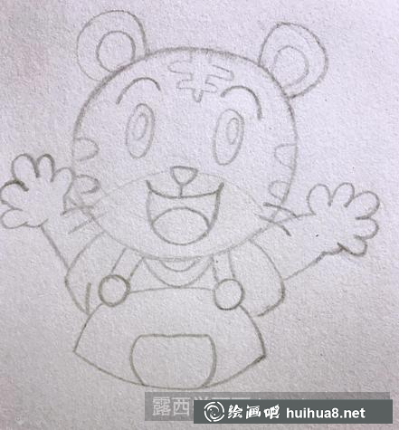巧虎简笔画 巧虎简笔画