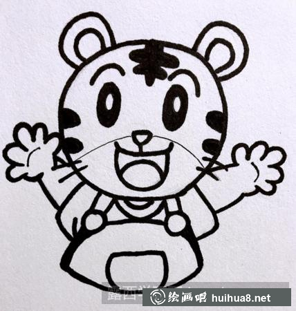 巧虎简笔画 巧虎简笔画