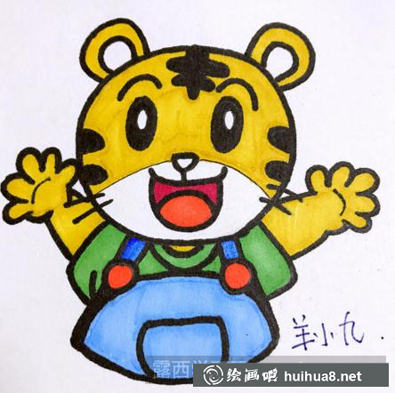 巧虎简笔画 巧虎简笔画