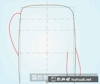 小熊的画法