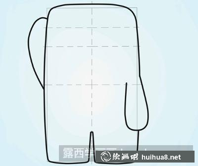 小熊的画法