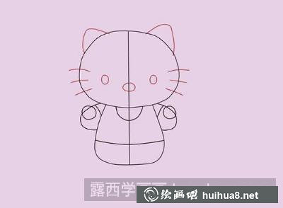 HelloKitty的画法 HelloKitty的画法